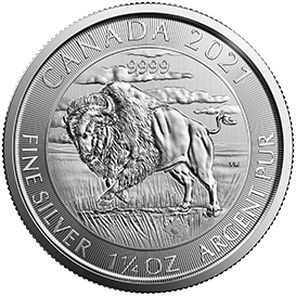 Image of 2021 Silver Canadian Buffalo Coin