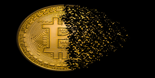 Bitcoin disintegrating