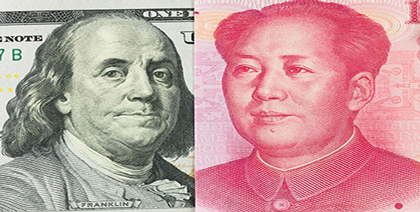 USA and China currency