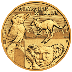Australian Wildlife Gold Back