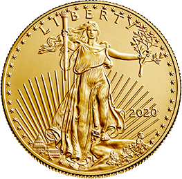 Image of Gold American Eagle Coin