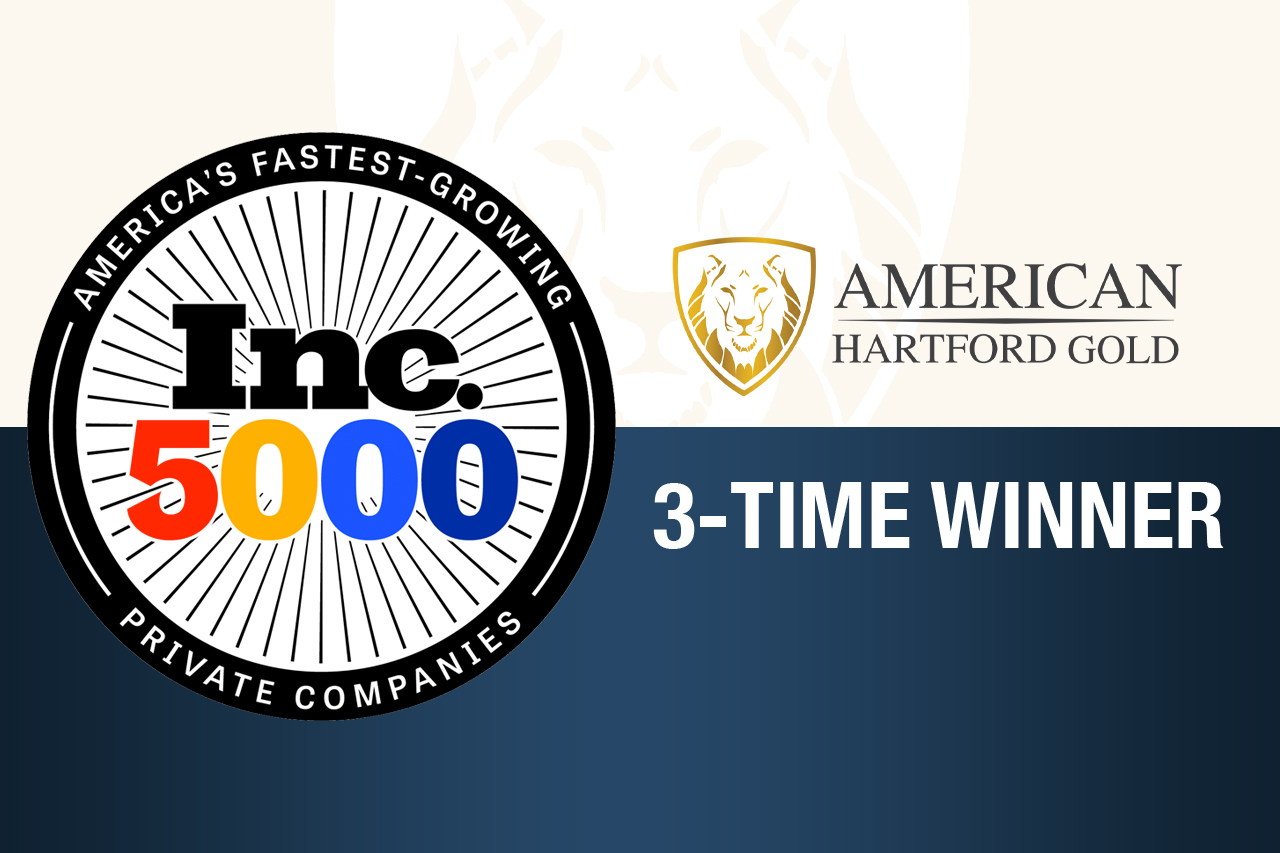 American Hartford Gold Named to Inc. 5000 List for Third Time