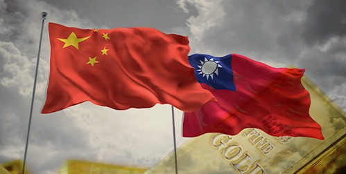 China, Taiwan, and Gold