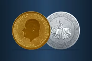 Elizabeth & Lion Coins