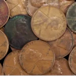 Vintage USA Wheat Pennies